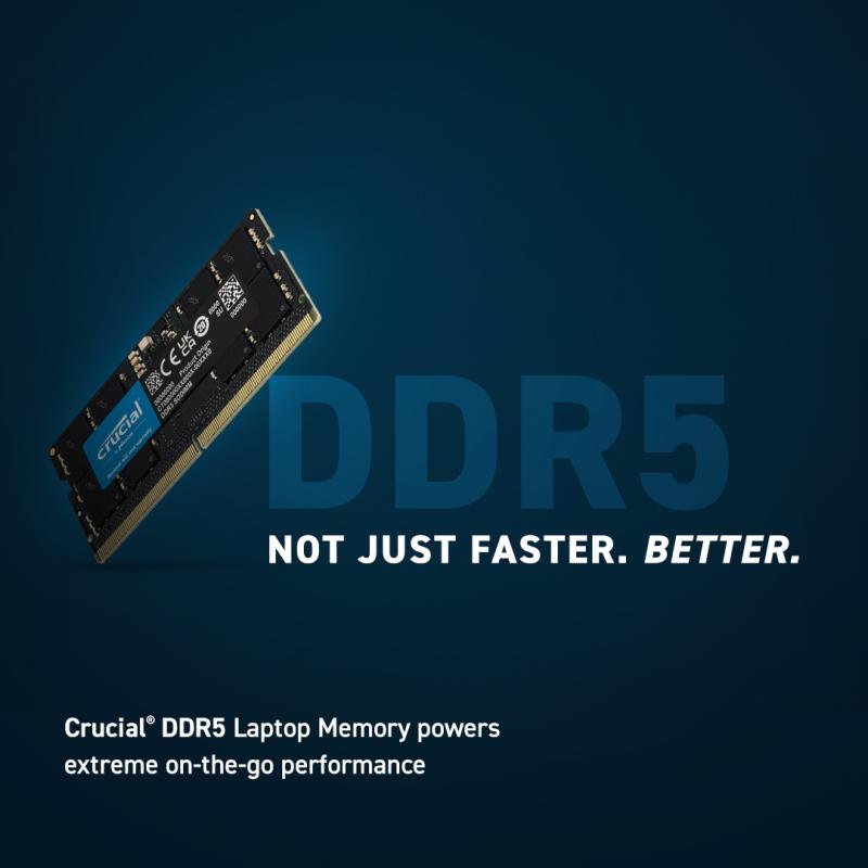 Crucial DDR5 16GB 5600MHz SO-DIMM SODIMM (CT16G56C46S5)