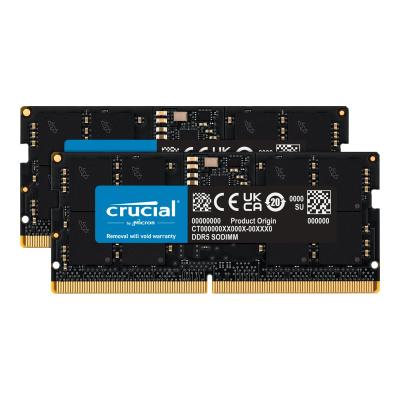 Crucial DDR5 32GB (2x16GB) 5600MHz SO-DIMM SODIMM (CT2K16G56C46S5)
