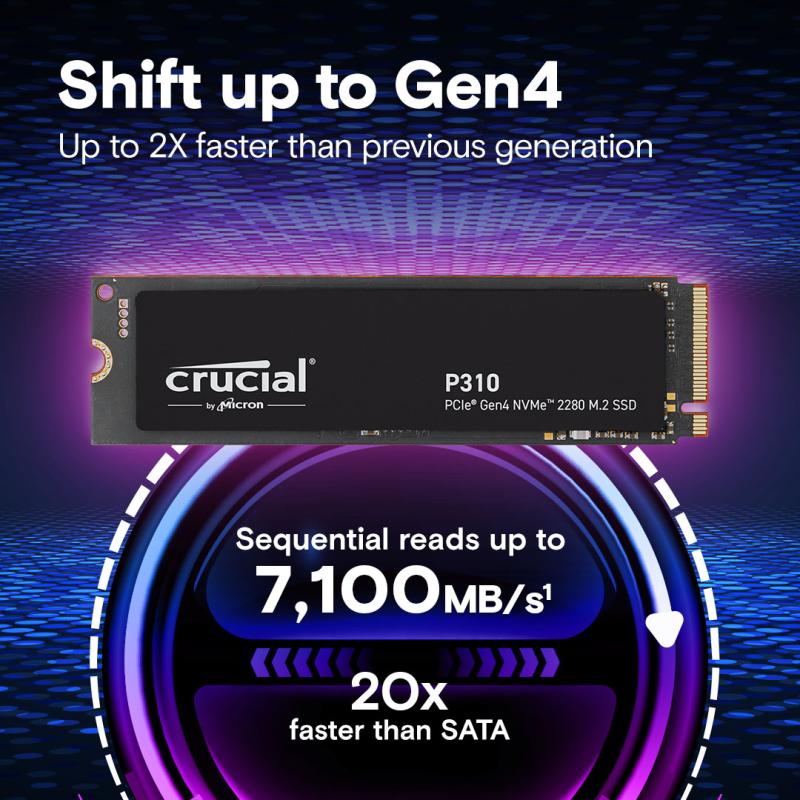 Crucial P310 Internal (CT1000P310SSD8) SSD 1TB M 2 Crucial2 Crucial 2