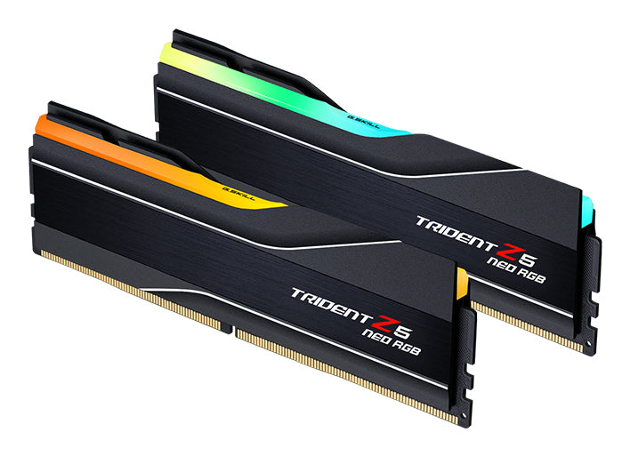 G.Skill Trident Z5 Neo RGB F5-6000J2636H48GX2-TZ5NR Memory Module 96 GB (2 x 48 GB) DDR5 6000 MT/s 288-pin DIMM
