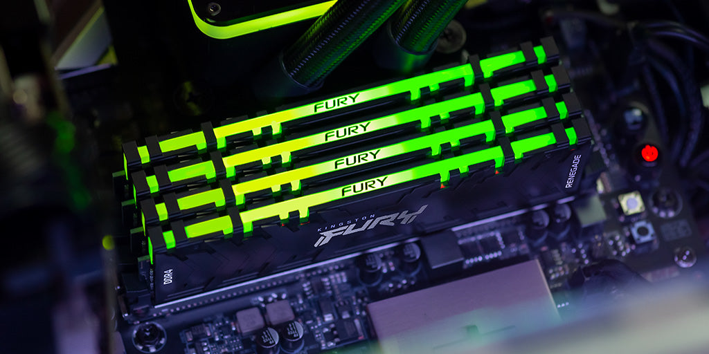 Kingston Technology FURY 16GB 3200MT/s DDR4 CL16 DIMM (Kit of 2) Renegade RGB