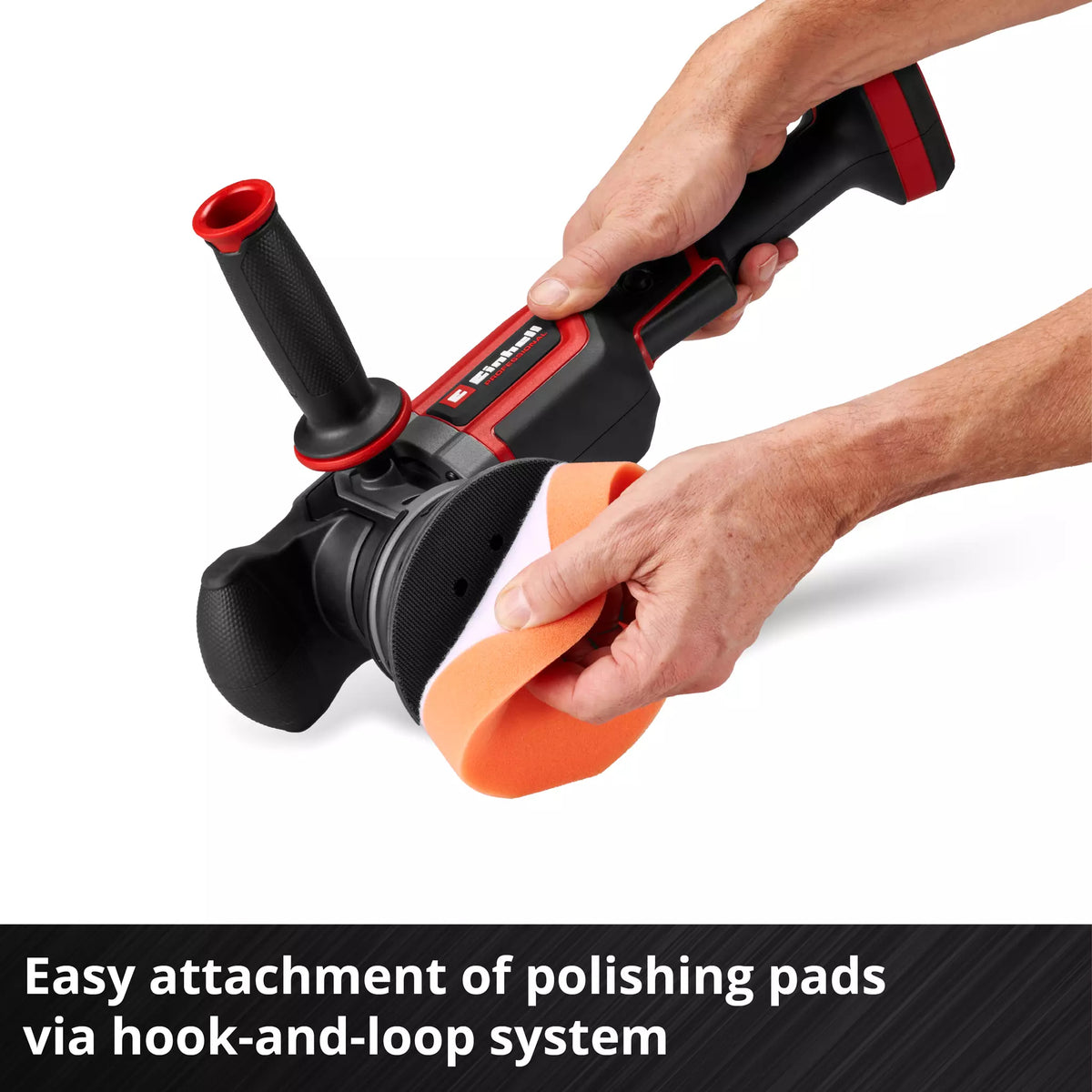 Einhell CP-EP 18/125 Li BL‑Solo Floor Polisher 3800 RPM Black