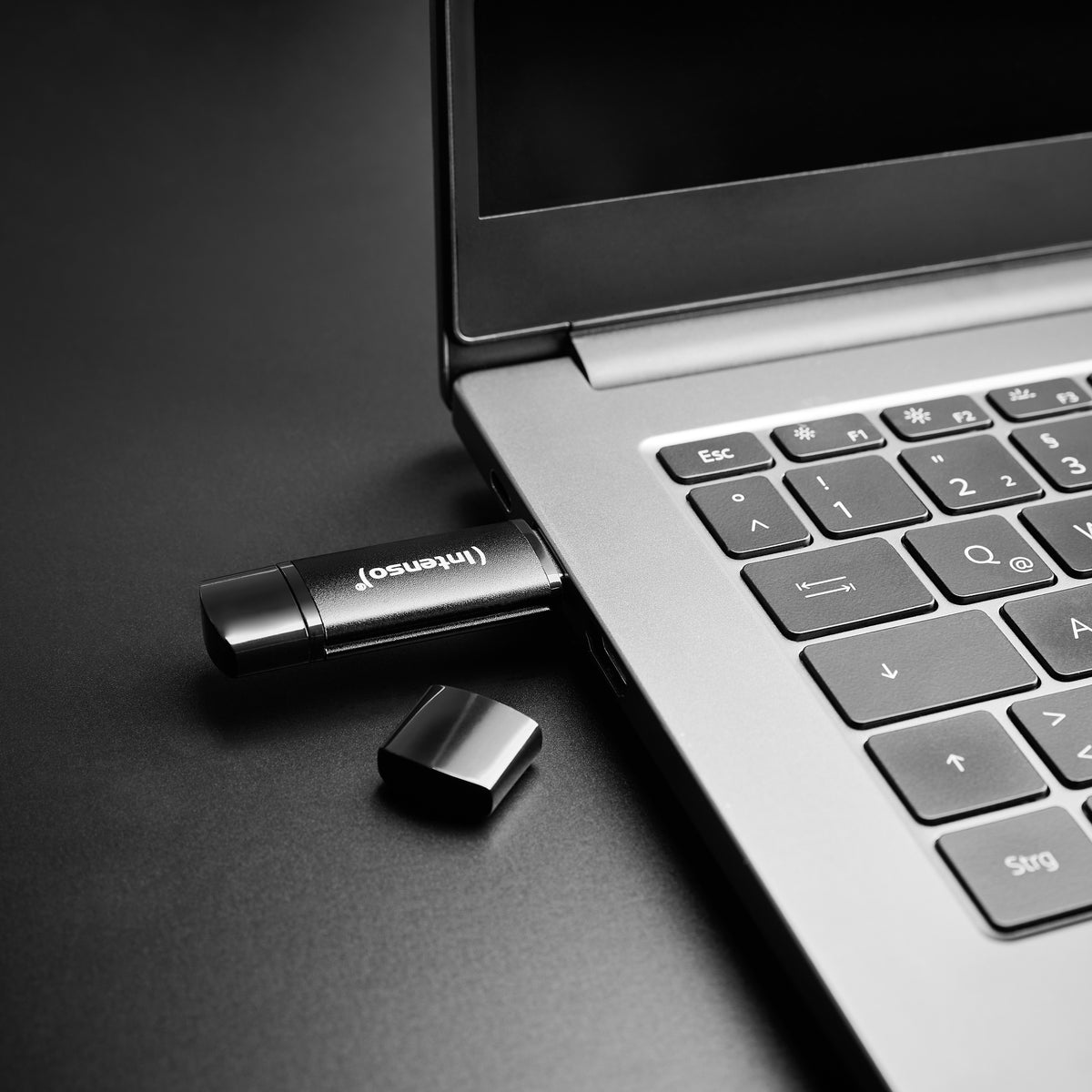 Intenso Flex Line USB 3.2 256GB Super Speed Gen 1x1 - Black (3544492)
