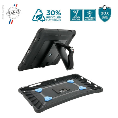 Mobilis PROTECH Case+360 handst.+kickstand+handstrap A9+10,9