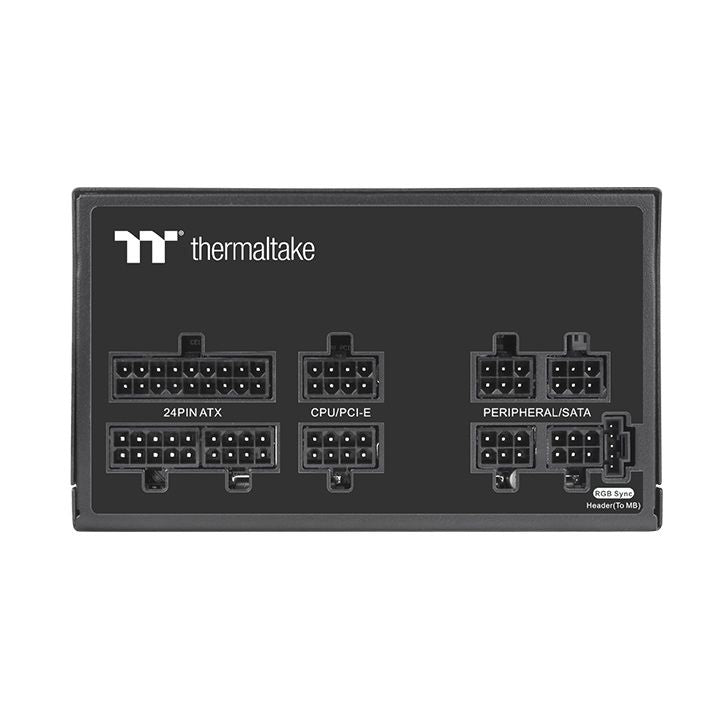 Thermaltake Toughpower GF1 ARGB 650W — Black, 4x PCIe, Cable Management