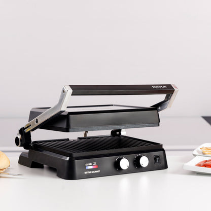 Taurus Bistro Gourmet 2600 W 2-in-1 contact grill