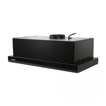 Telescopic hood MAAN Corona 50 310 m3/h, Black