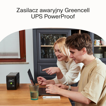 Green Cell UPSLP700 uninterruptible power supply (UPS) Line-Interactive 1 kVA 700 W 4 AC outlet(s)