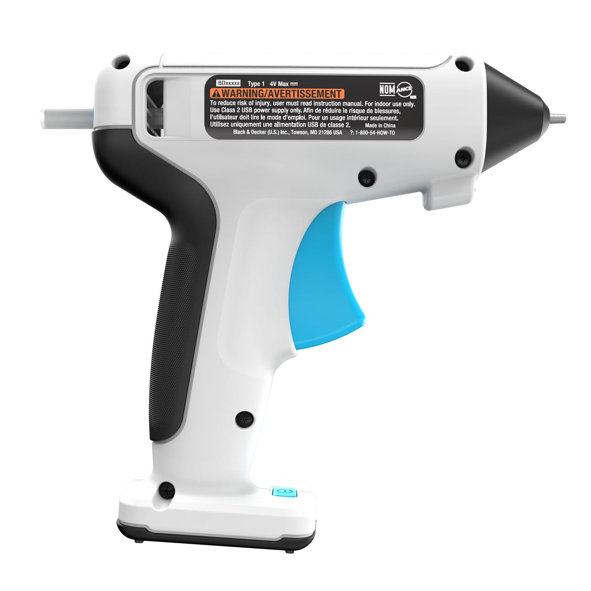 Black + Decker BCGL115 Cordless Hot Glue Gun