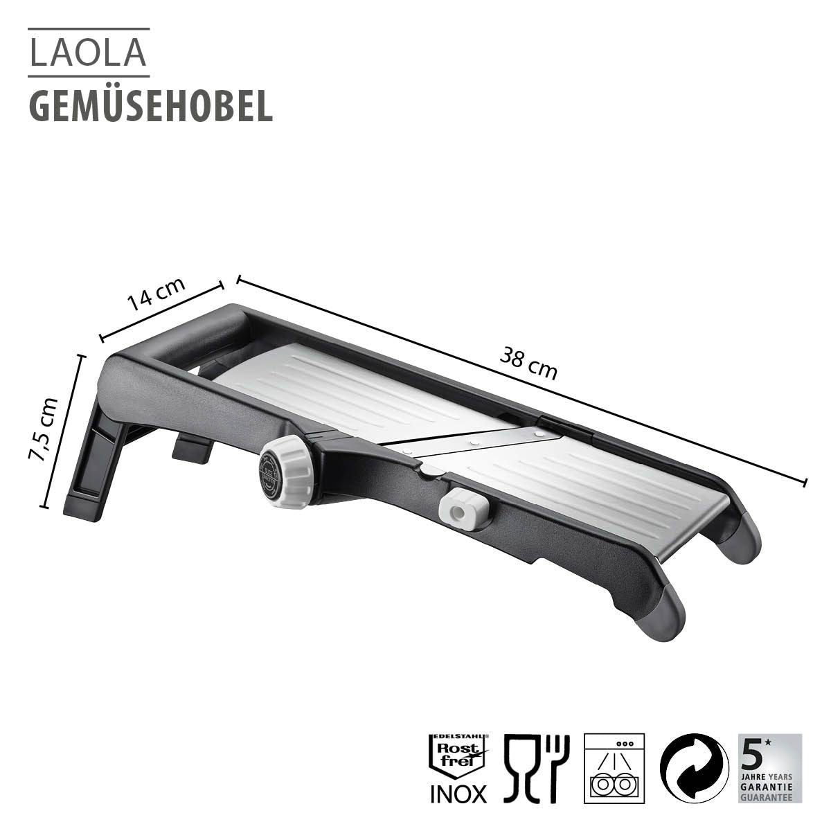 Gefu Vegetable Slicer LAOLA black