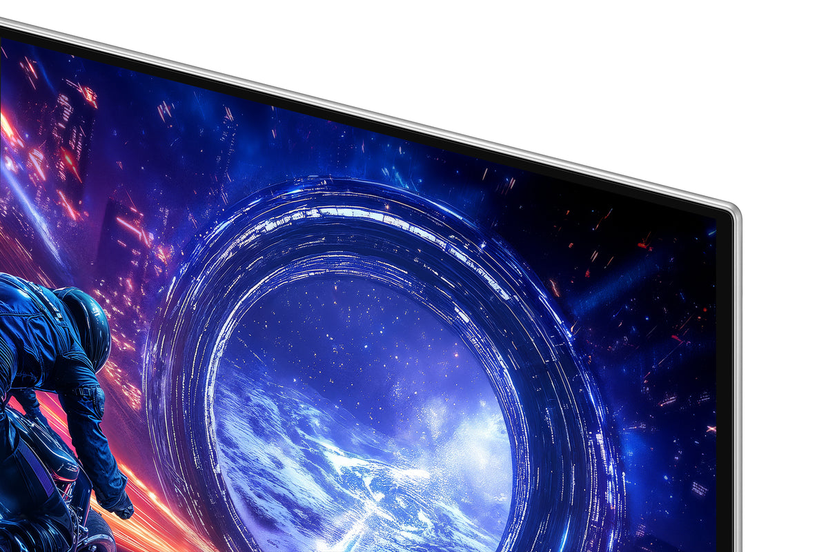 Samsung G60SF computer monitor 68.6 cm (27") 2560 x 1440 pixels Quad HD OLED Silver