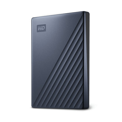 Western Digital My Passport Ultra external hard drive 5 TB USB Type-C 3.2 Gen 1 (3.1 Gen 1) Blue