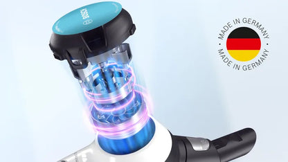 Cordless 2-in-1 hoover, vacuuming and mopping Unlimited 7 ProHygienic Aqua White