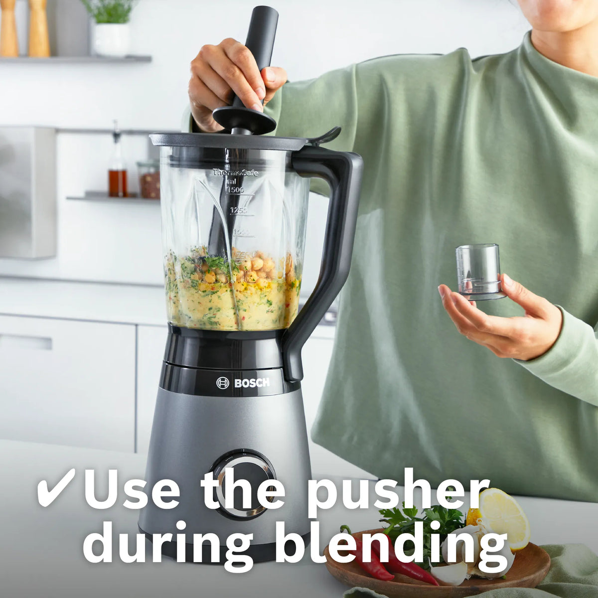 Bosch MMB 6177S Blender VitaPower Serie 4 silver