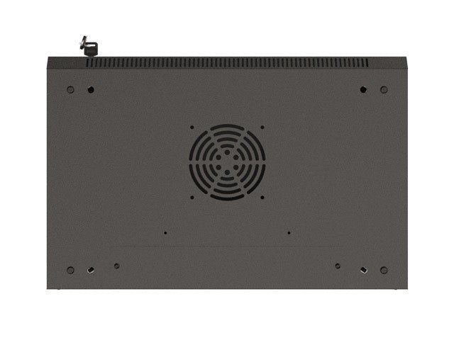 Lanberg WF03-5309-10B 9U Wall-Mounted Rack Cabinet - Black
