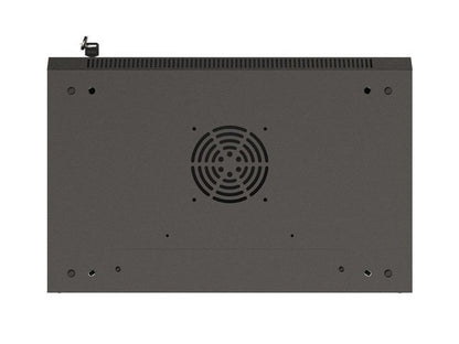 Lanberg WF03-5309-10B 9U Wall-Mounted Rack Cabinet - Black