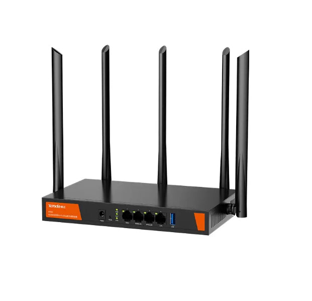 Tenda W30E AX3000 Wireless Router Gigabit Ethernet Dual-band (2.4 GHz / 5 GHz) Black