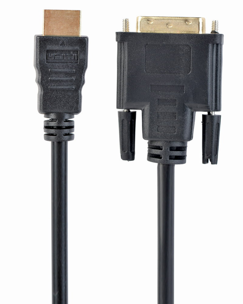 Καλώδιο Gembird 3 μέτρα, HDMI σε DVI, αρσενικό σε αρσενικό, DVI-D μαύρο