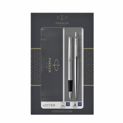 Parker Jotter stainless steel C.C. DuoSet incl. Gift-box