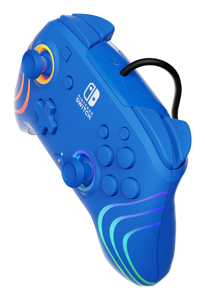 PDP Afterglow Wave Controller - Blue - Nintendo Switch