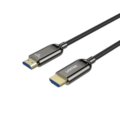 Οπτικό καλώδιο HDMI 2.1 AOC Unitek C11085GY01-20M μήκους 20 μέτρων