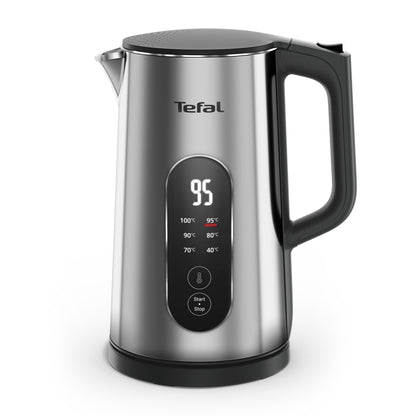 Tefal Selection KI871DE0 electric kettle 1.7 L 1500 W Black, Stainless steel