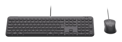 Logitech USB-C Keyboard+Mouse MK620 Combo f. Business black retail