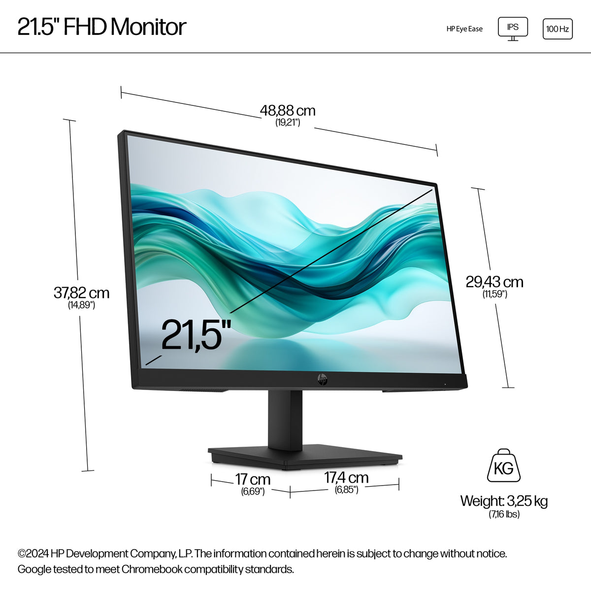HP Monitor Series 3 Pro 322pf (9U5B0UT#ABB)