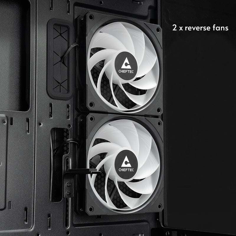 Chieftec GT-01B-OP computer case Midi Tower Black