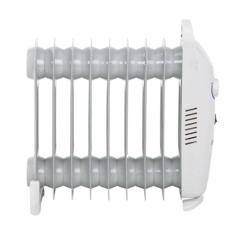 Mesko Home MS7805 Indoor White 1000 W Oil electric space heater