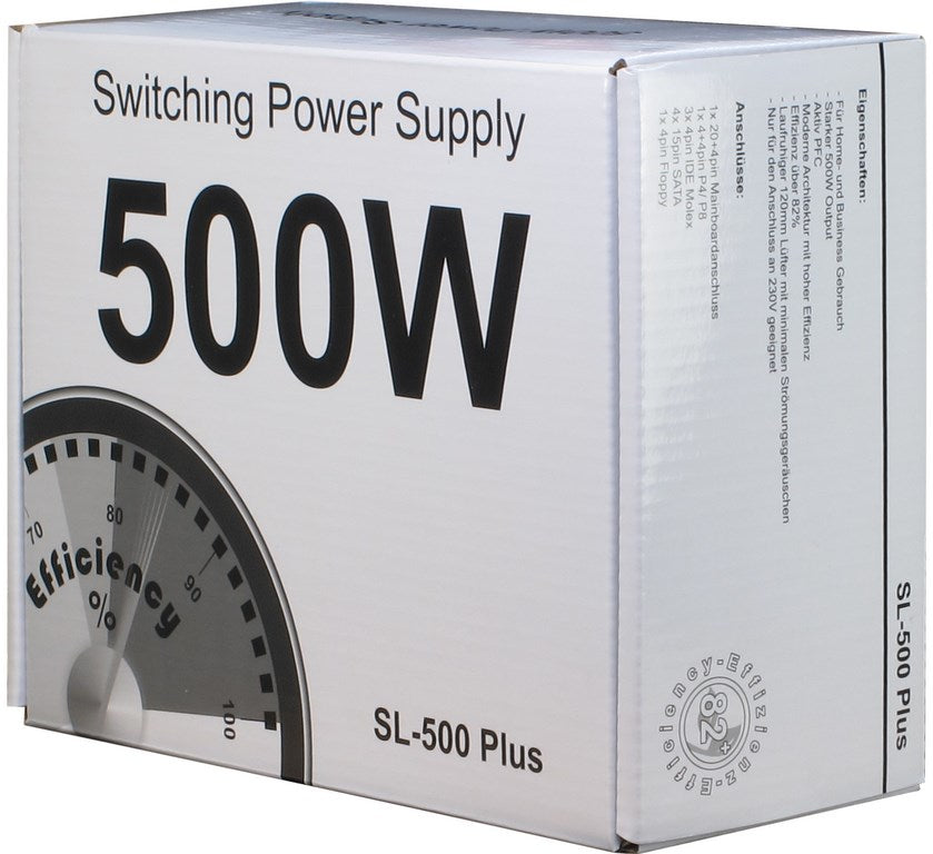 Inter-Tech Netzteil 500W SL-500 Plus