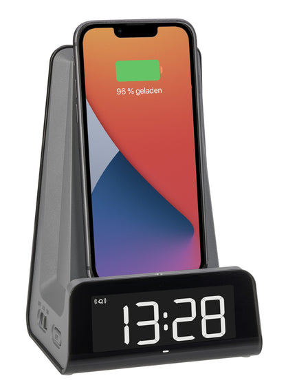 TFA 60,2033,10 ICON Charge Alarm Clock with Charger