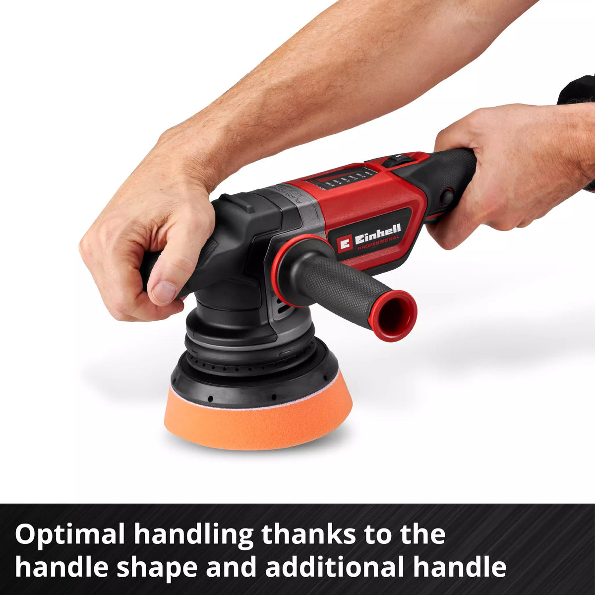 Einhell CP-EP 18/125 Li BL‑Solo Floor Polisher 3800 RPM Black