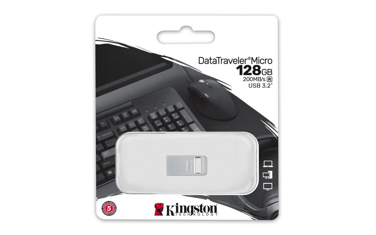 Kingston DataTraveler Micro 128 GB USB-A 3.2 Gen 1