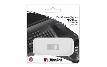 Kingston DataTraveler Micro 128 GB USB-A 3.2 Gen 1