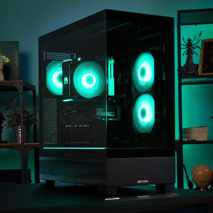 Actina 5901443416487 PC AMD Ryzen™ 5 7600X 32 GB DDR5-SDRAM 1 TB SSD NVIDIA GeForce RTX 5070 Ti Windows 11 Home Midi Tower Black