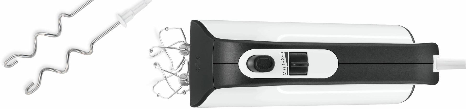 Bosch Handmixer Styline MFQ4020 (weiß/anthrazit, 450 Watt)