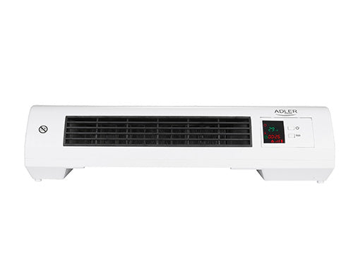 Adler AD 7714 Electric Space Heater — Indoor, Black/White, 2200 W, Fan