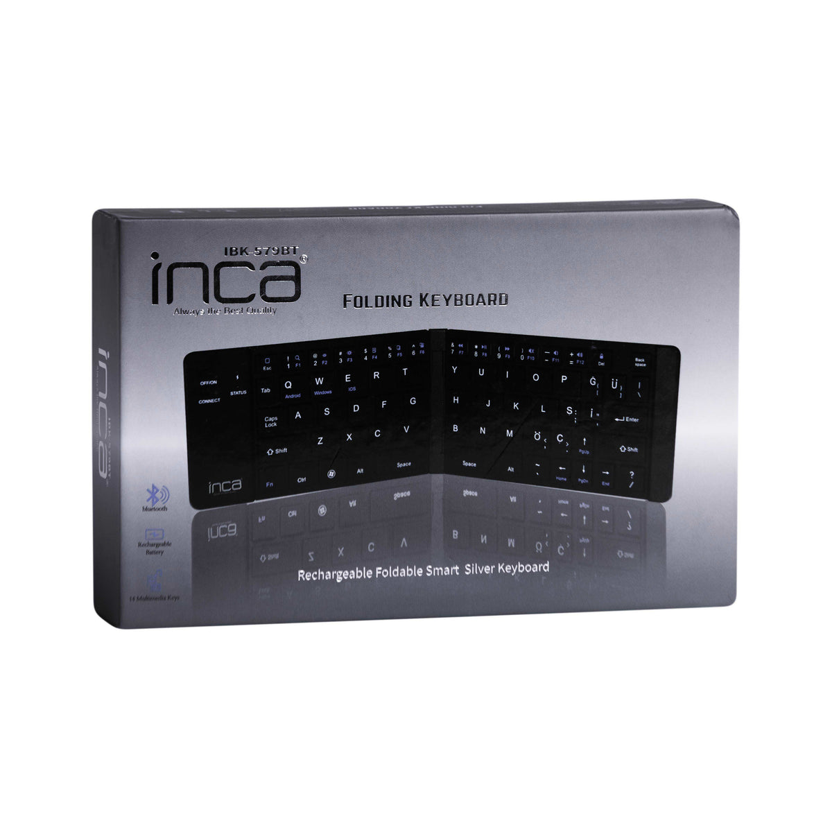 INCA Tas+Maus IBK-579BT BT 3.0       Faltbar    DE-Layout retail