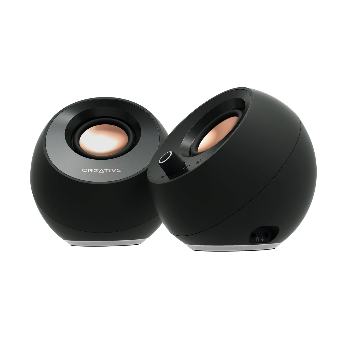 Creative Aktivbox Pebble Pro 2.0 Bluetooth 5.3 RGB Schwarz