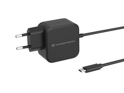 CONCEPTRONIC Ladegerät 1Port GaN USB-C Desk  67WPD3.0/PPS sw