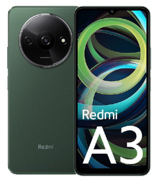 Xiaomi Redmi A3 4G Dual Sim 3GB RAM 64GB - Green