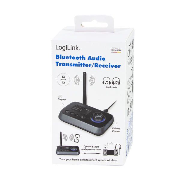 LogiLink Bluetooth 5.0 Audio Transmitter and Receiver, up to 10 m
