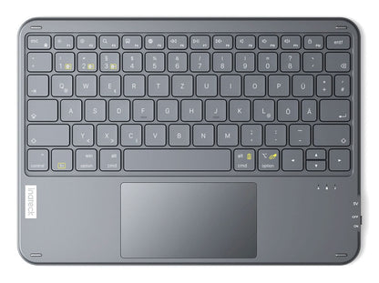 inateck Keyboard Tablet QWERTZ gray