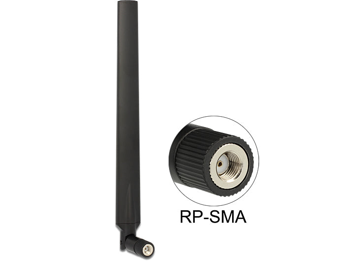 DELOCK WL Antenna RP-SMA 4–7 dBi Tilt Joint Black