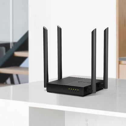 TP-LINK ARCHER C64 διπλής ζώνης δρομολογητής Wi-Fi, μαύρος