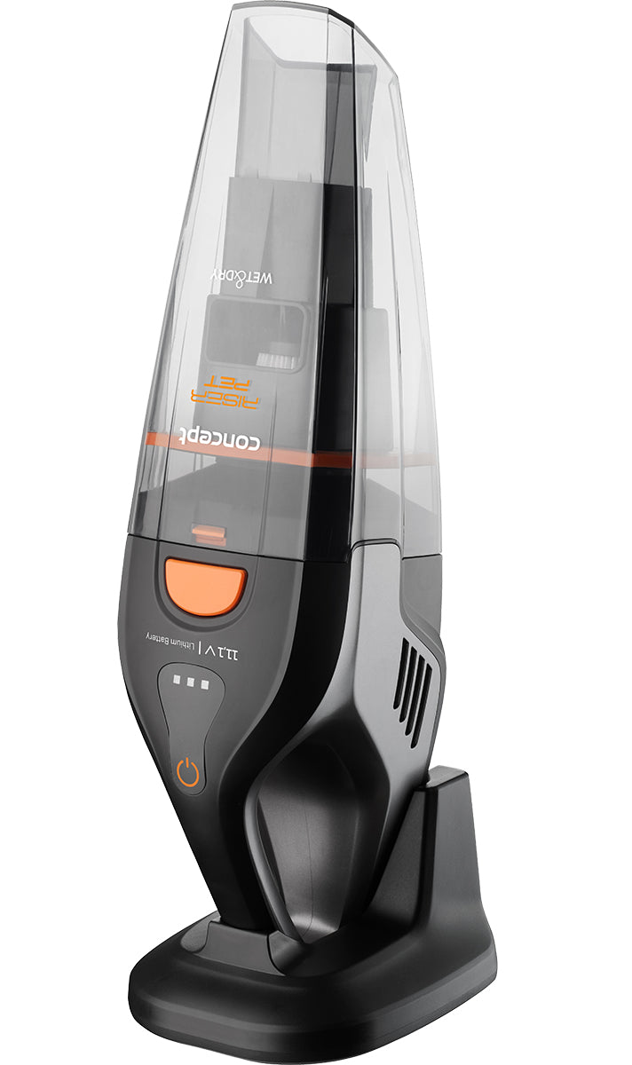 Χειροκίνητη Σκούπα Concept VP4351 Μαύρη Χωρίς Σάκο