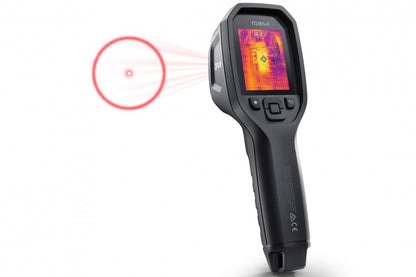FLIR TG165-X MSX Thermal Camera -25 to +300 °C 80 x 60 Pixel 8.7 Hz MSX®, Built-in LED Light, Digital Camera