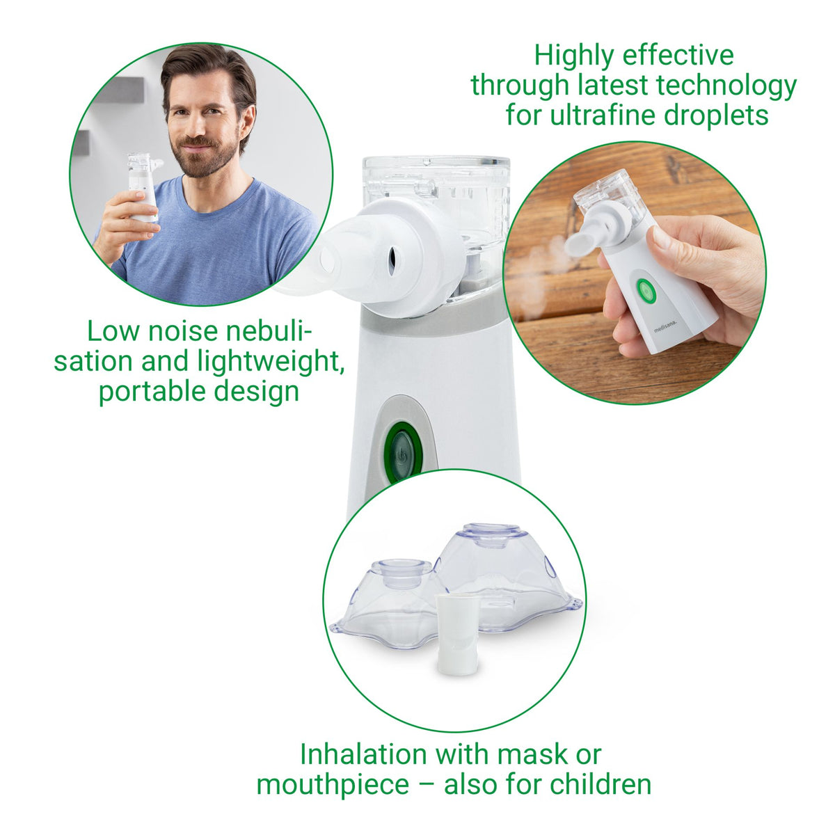 Medisana IN 515 Portable Ultrasonic Inhaler
