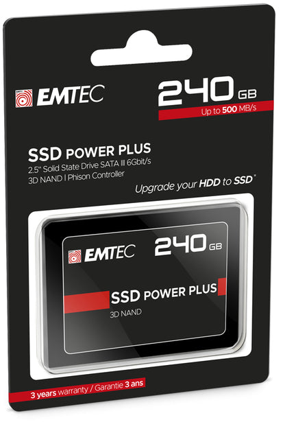 Emtec SSD 2.5" Sata X150 240GB Intern retail